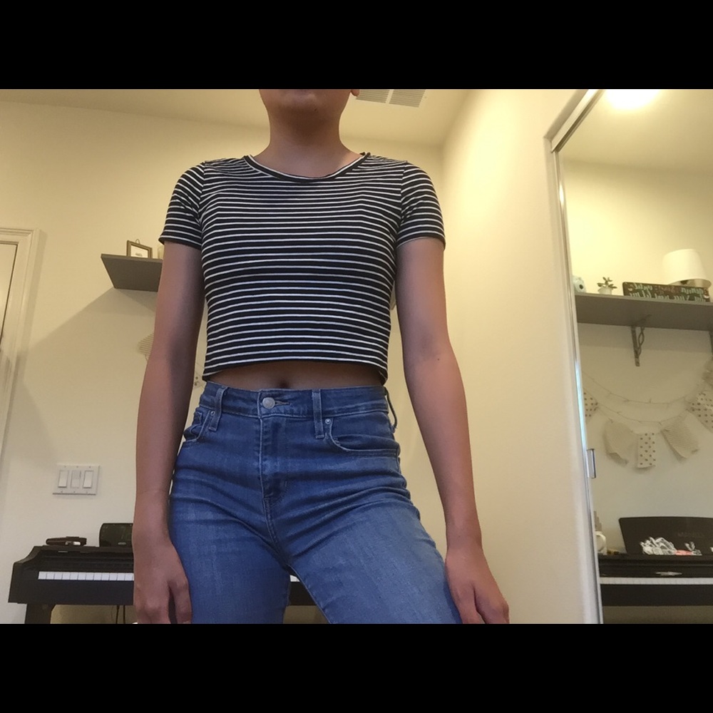 Forever 21 Striped tee